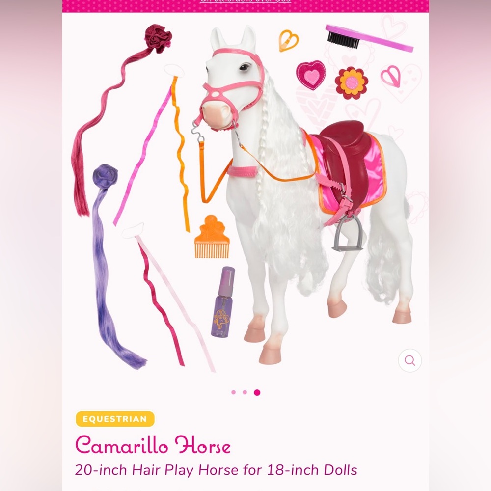 Our generation doll Camarillo horse